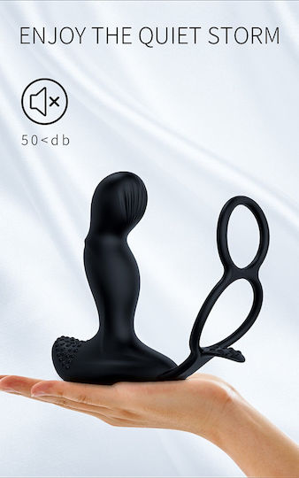 Kinksters Anal Plug with Wireless Functionality and Vibration Black