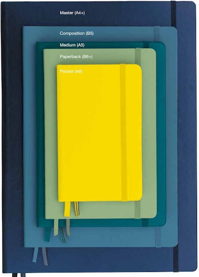 Leuchtturm1917 Notebook 125 Sheets A5 with Dots and Elastic Black