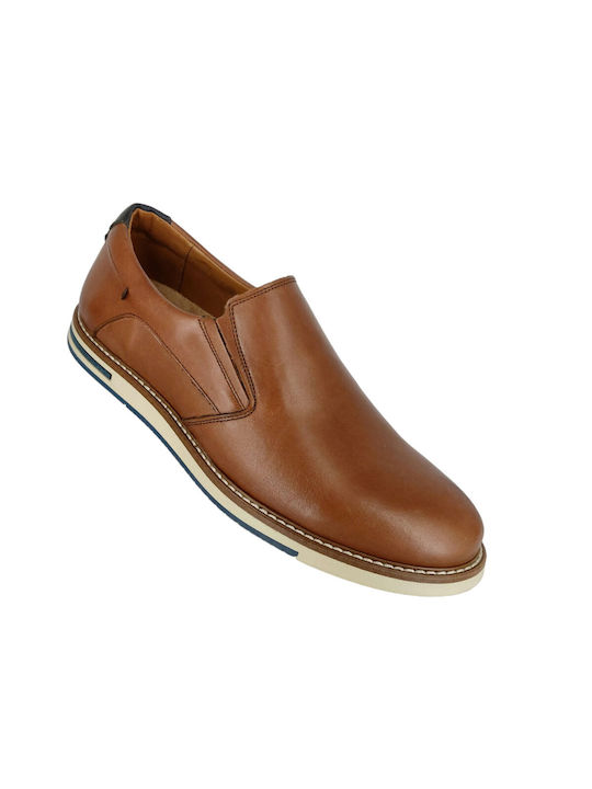 Antonio Shoes Piele Pantofi casual pentru bărbați Tabac maro