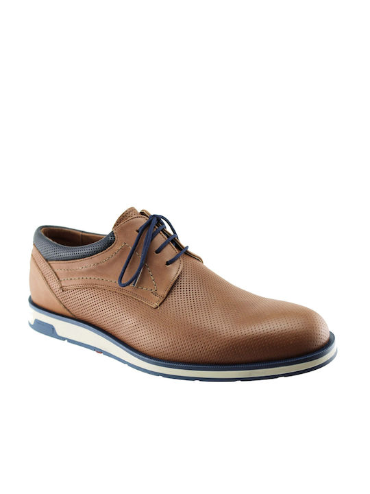 Antonio Shoes Piele Pantofi casual pentru bărbați Tabac maro