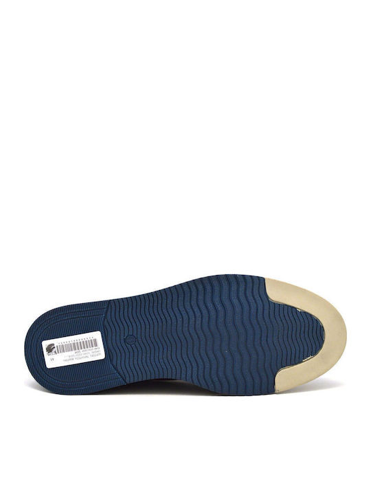 Leder Herren Freizeitschuhe Anatomisch Blau