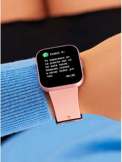 Marea B57013/2 45mm Smartwatch με Παλμογράφο (Σομόν)