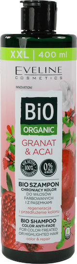 Eveline Bio Organic Granat & Acai Shampoos against Hair Loss for Coloured Hair 400ml