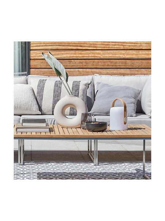 Butlers Vază Decorativă Ceramică Bej 25x7x25.5cm 1buc