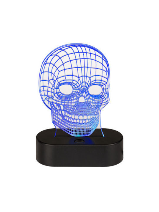 Out of the Blue Decorative Lamp 3D Illusion Purple