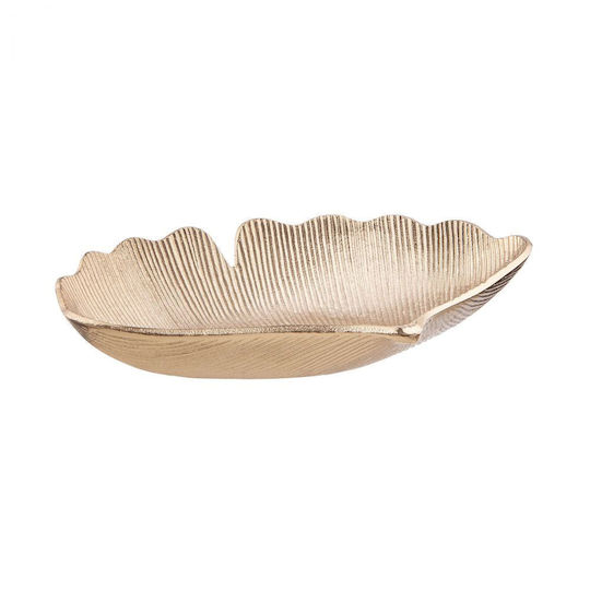 Butlers Διακοσμητικό Μπωλ Αλουμινίου Χρυσό 26x26cm