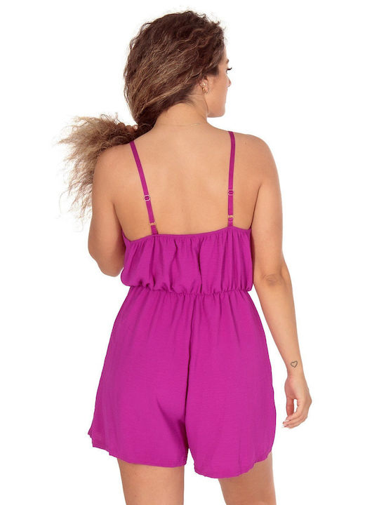 Silia D Women's One-piece Shorts Purple