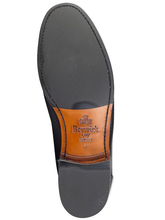 Δερμάτινα Ανδρικά Loafers σε Μαύρο Χρώμα