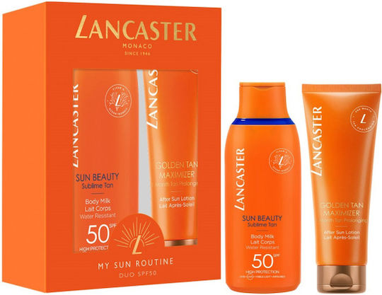 Lancaster Sun Routine Duo SPF50 Set with Sunscreen Spray & After Sun