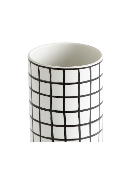 La Redoute Interieurs Διακοσμητικό Βάζο Keramik Weiß 8x8x25cm 1Stück