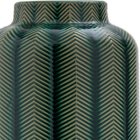 La Redoute Interieurs Keramik Vase Grüne 16x16x31cm