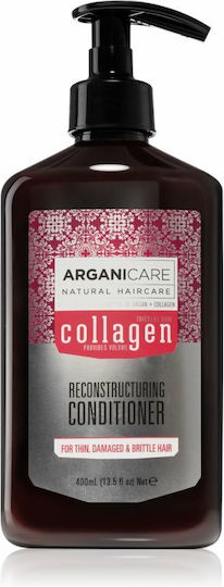 Arganicare Collagen Conditioner Reconstruction/Nourishment for All Hair Types 400ml