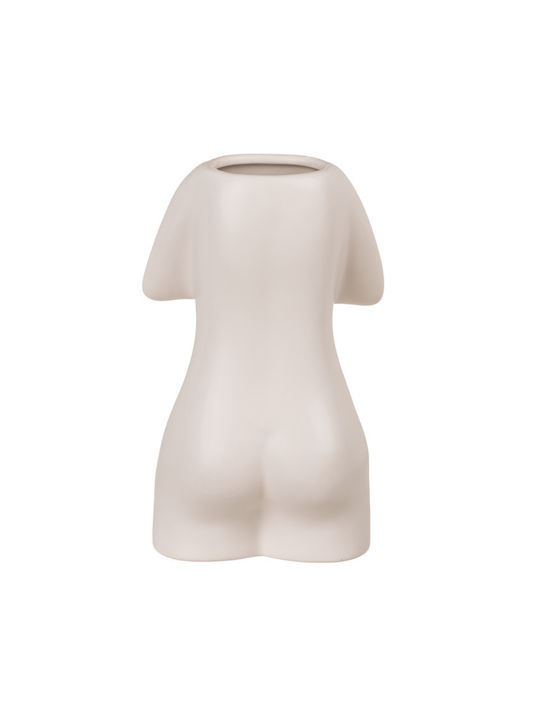 Out of the Blue Vază Decorativă Ceramică Body Albă Φ6.3xÎ10.9cm