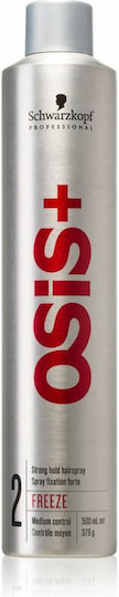 Schwarzkopf Osis+ Freeze Λακ για Δυνατό Κράτημα 500ml