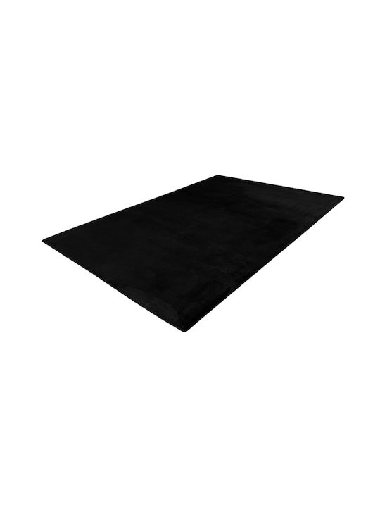 Obsession Cha Cha Cha 535 Rug Rectangular Furry Black