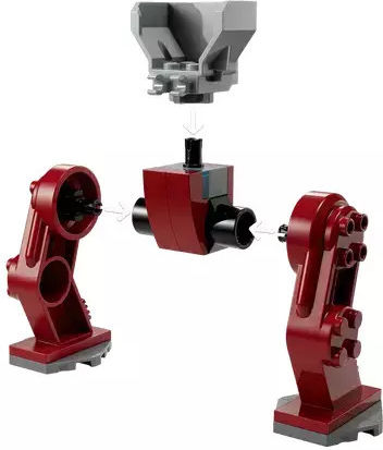 LEGO Marvel Iron Man Hulkbuster vs. Thanos pentru 4+ Ani