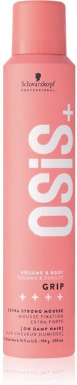 Schwarzkopf OSiS Grip Αφρός Μαλλιών Όγκος 200ml