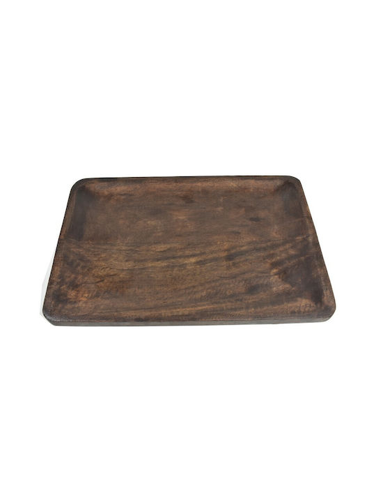Nakaro Wood Wooden Cheese Serving Platter 40x26x8cm