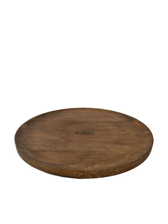 Nakaro Wood Πλατώ Σερβιρίσματος Ξύλινο 40x40εκ.