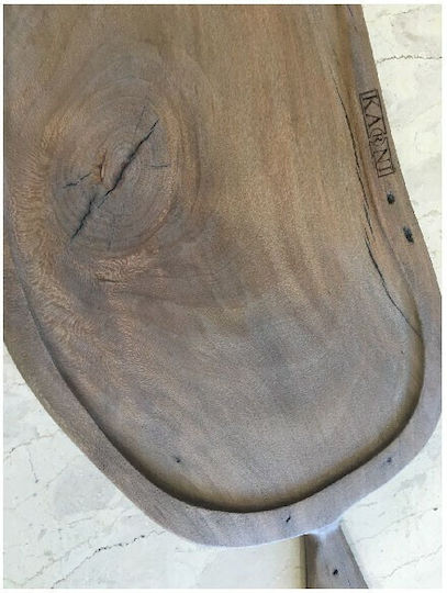 Nakaro Wood Сервираща платка с дръжка Дърво 75x35бр 1бр