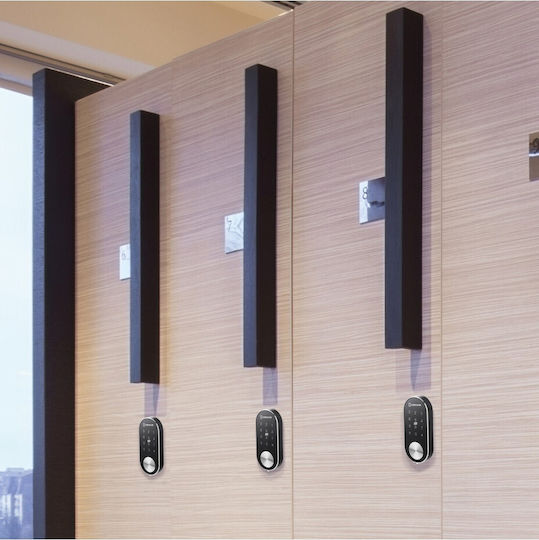 Thirard Furniture Electronic Lock with Bluetooth Connectivity Black