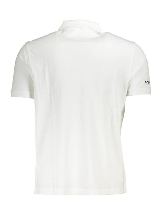 La Martina Men's Short Sleeve Blouse Polo White