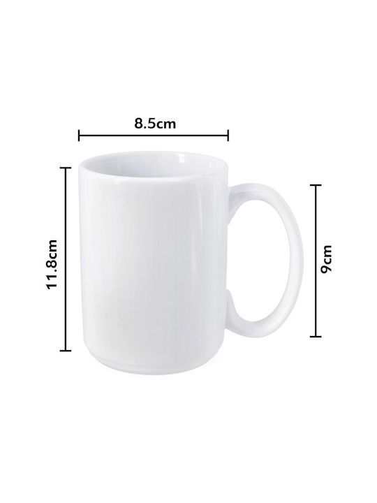 Koupakoupa Ceramic Cup White 450ml