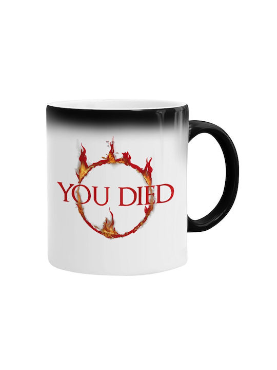 Koupakoupa Heat Change Mug Ceramic Black 330ml