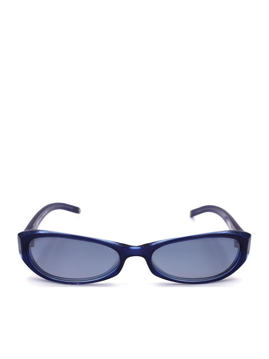 Benetton Women's Sunglasses with Blue Plastic Frame and Blue Lens UCB482 PA9