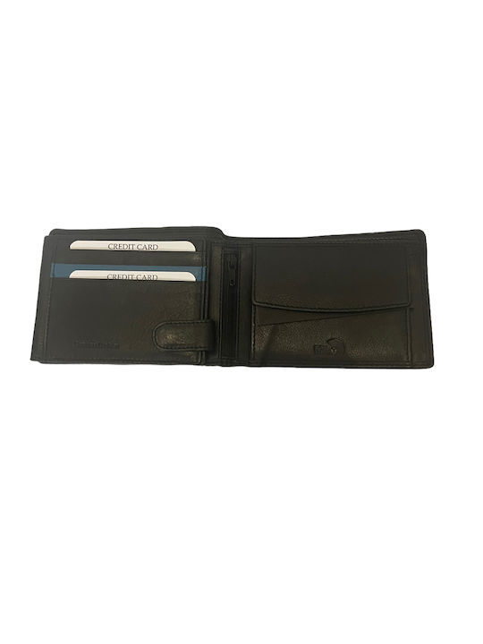 Leather Men's Wallet Classic Black