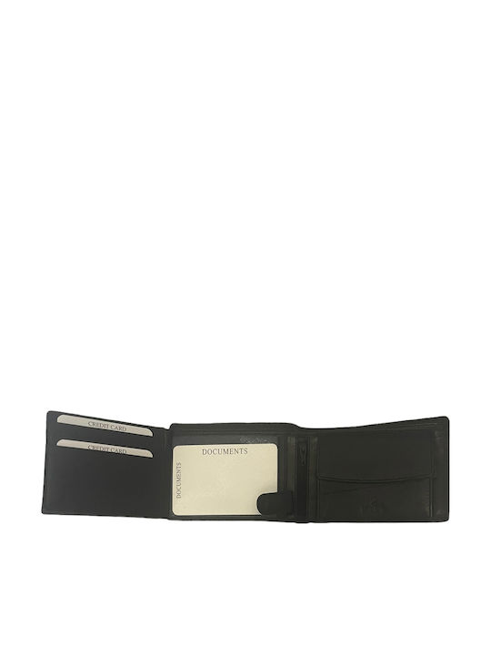 Leather Men's Wallet Classic Black