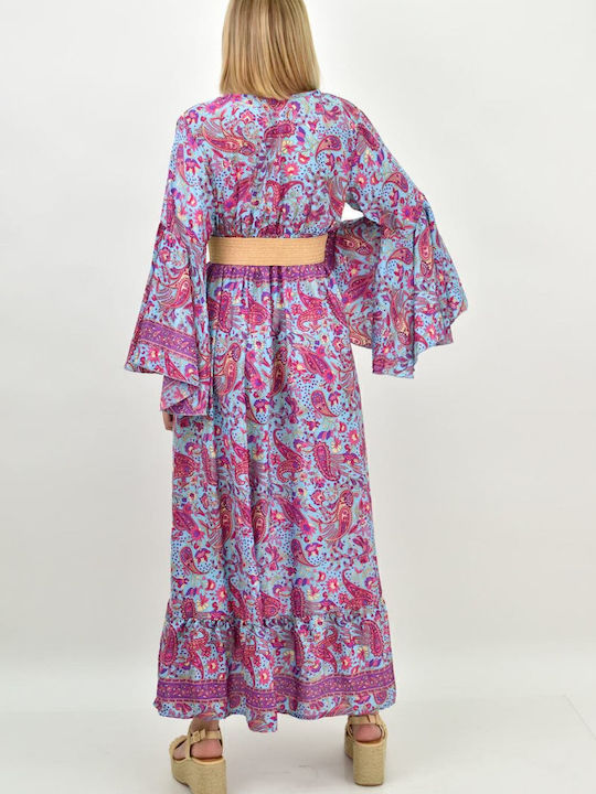 Summer Maxi Dress Light Blue