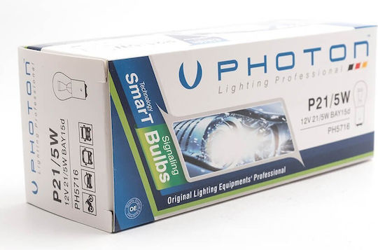Photon Lamps Car & Motorcycle R5W LED 12V 5W 1pcs