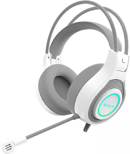 Xtrike Me GH-515W Over Ear Gaming Headset with Connection 2x3.5mm White