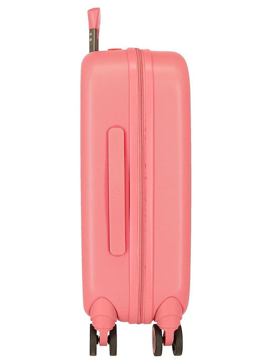 Disney Minnie Valiză De Călătorie Pentru Copii De Cabina Tough Coral Cu 4 Roți Înălțime 40 Cm