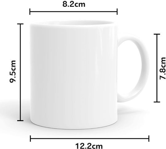 Koupakoupa Becher Keramik Weiß 330ml