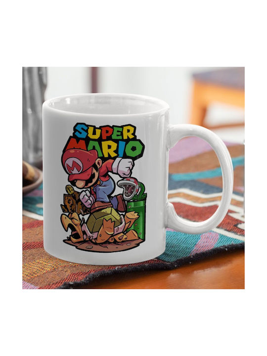 Koupakoupa Mug Ceramic White 330ml
