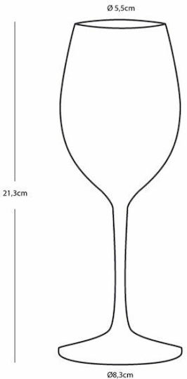 Marine Business Set Brillen Rotwein Kelch Glas 6 Stück