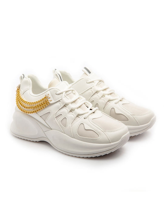 Malesa Chunky Sneakers White