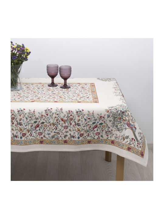 Dimeco Tablecloth Alina Beige 140x220cm Π80002200008282