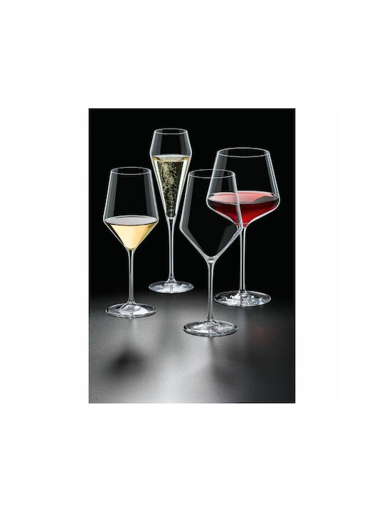 Rona Set of Glasses Champagne made of Crystal Stemmed 220ml 6pcs