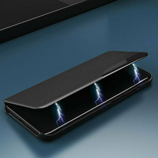 Techsuit eFold Buchen Sie Synthetisches Leder Schwarz (Galaxy Note 20 Ultra)