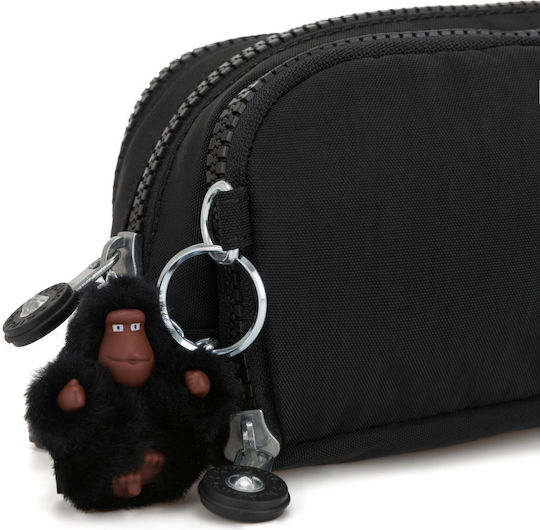 Kipling Gitroy Pencil Case Barrel Black