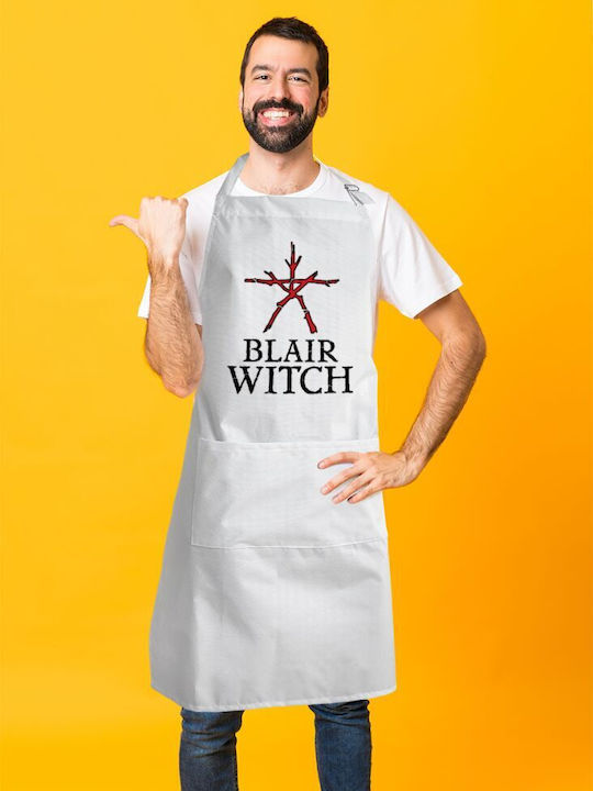 Koupakoupa Wasserdicht Küchenschürze Weiß KP_16368_APRON-BBQ-ADULT 1Stück