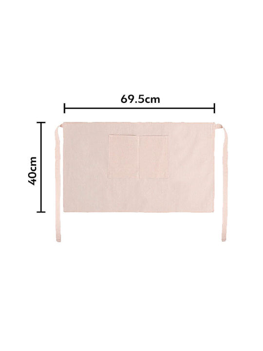 Koupakoupa Ποδιά Κουζίνας Μπεζ 69x40cm KP_14914_APRON-WAIST-LINEN