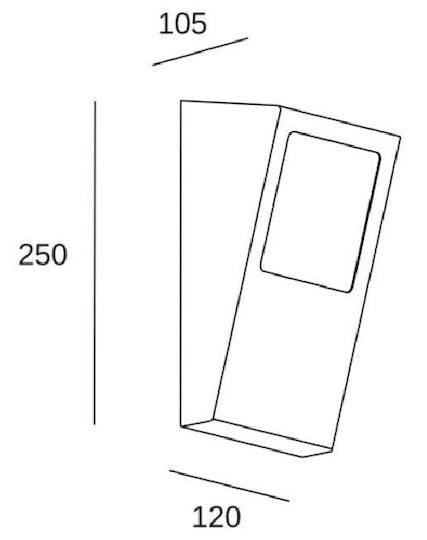 Forlight Wandmontierte Außen-Deckenleuchte IP44