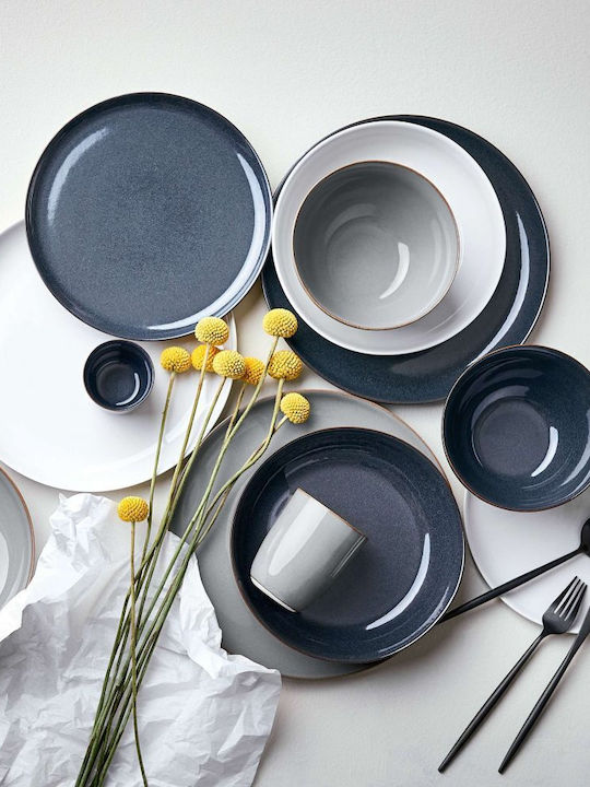 Butlers Native Farfurie joasă Ceramică Gri cu Diametru 27cm