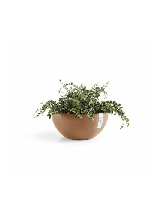 Ecopots Brussels Ghiveci de flori Pandantiv 35x16.5cm în Culoare Maro 74.001.35TC