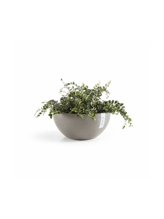 Ecopots Brussels Flower Pot Hanging 35x16.5cm Taupe 74.001.35TA