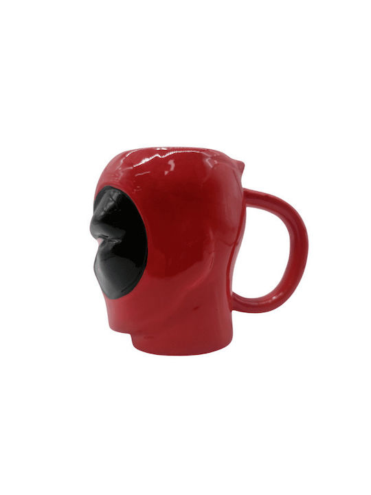 Romvous Tasse Keramik Rot 330ml 1Stück